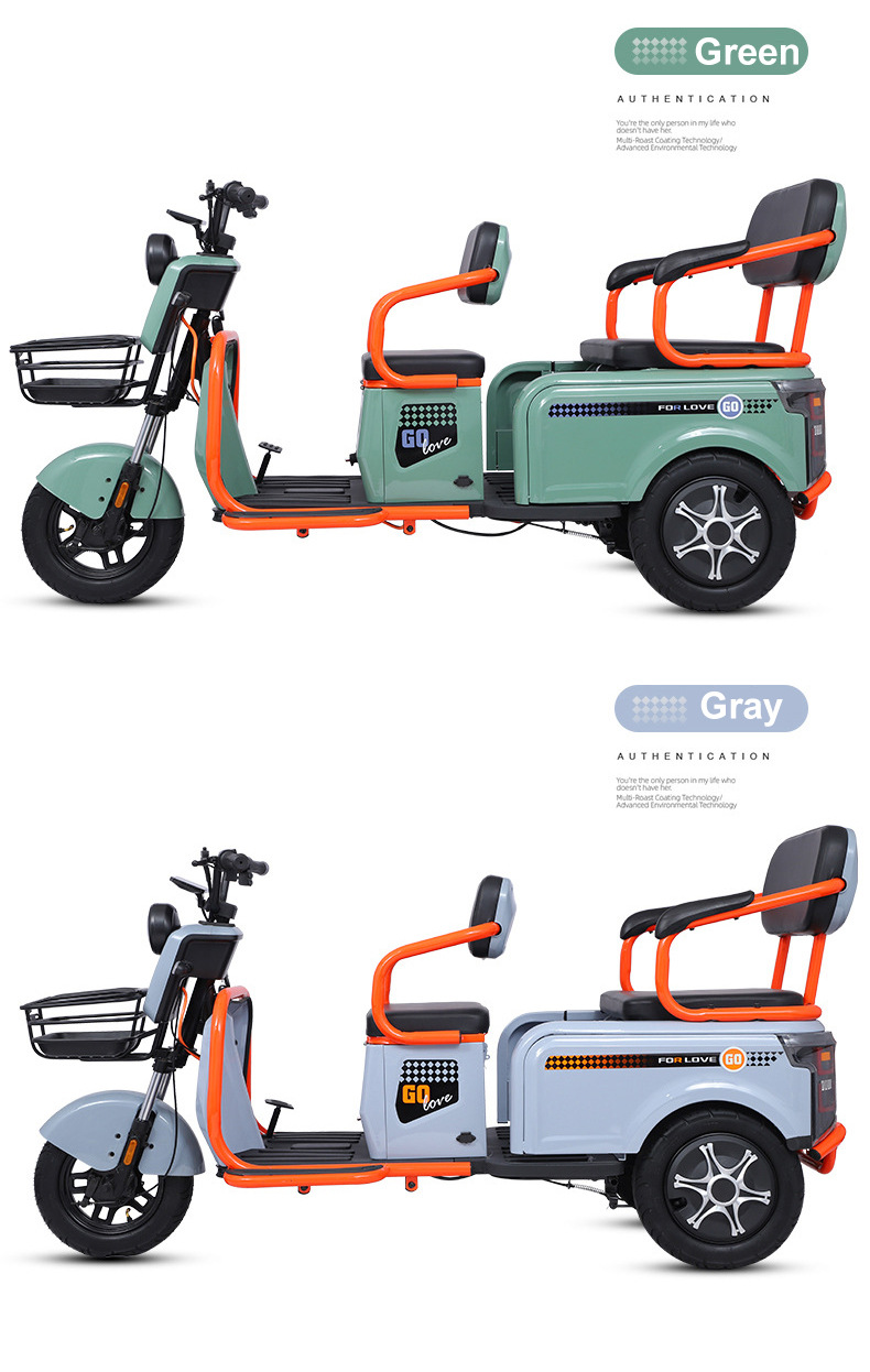 Mobility Scooter Customizable Logo Electric Tricycle