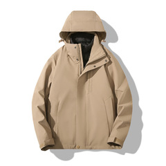 Winter and Autumn New Three-in-One Down Vest Inner Layer Couple's Outdoor Hiking Warm Top Removable Inner Vest