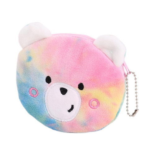 New ins cartoon fashion coin purse cute female student portable mini plush coin purse coin bag