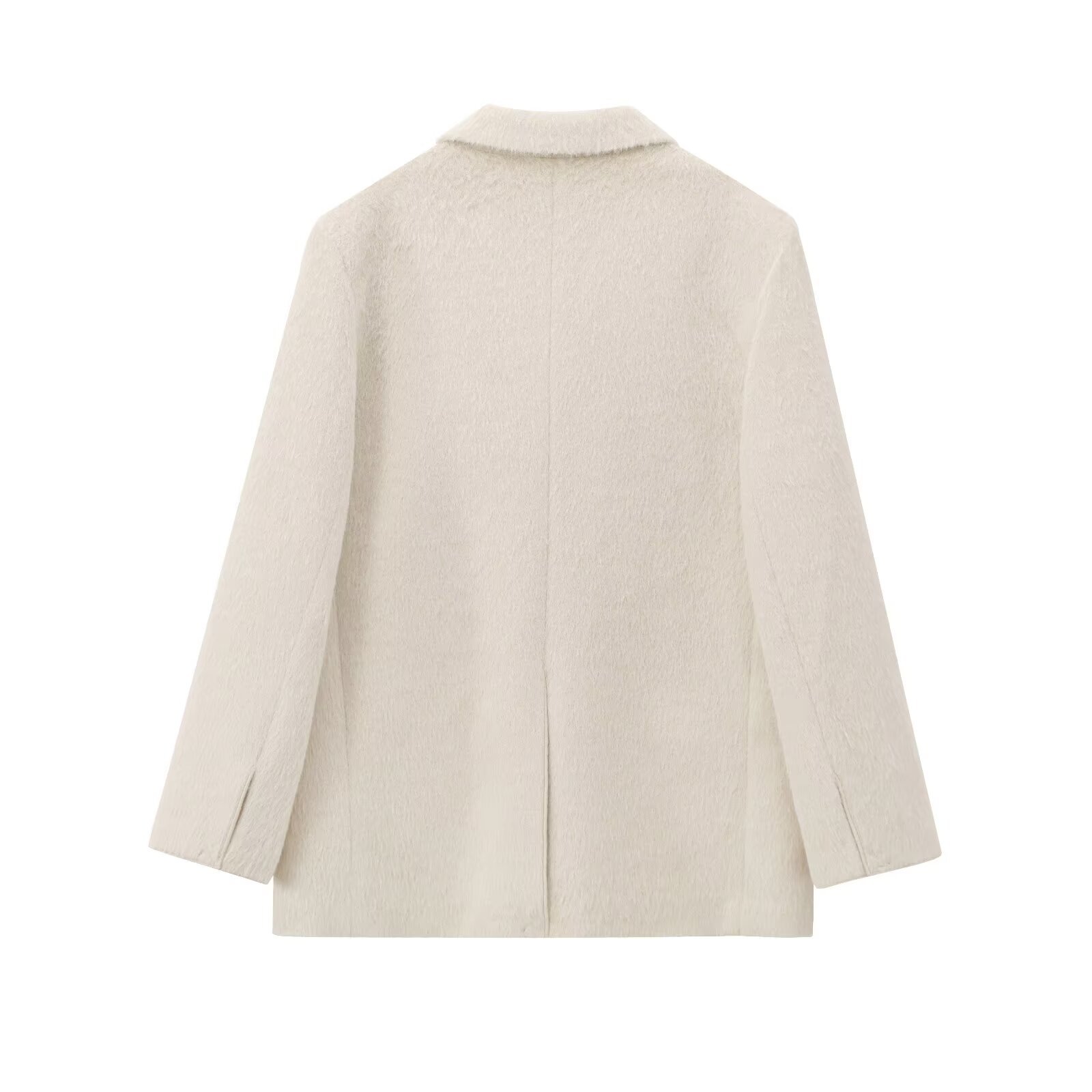 欧米風2024秋冬新商品の婦人服は長袖の人工毛皮の効果があります。