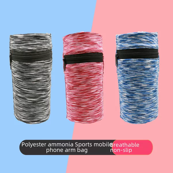Arm Bag Wholesale Running Mobile Phone Arm Bag Outdoor Fitness Wrist Bag Unisex Arm Sleeve Sports Yoga Cross-Border
