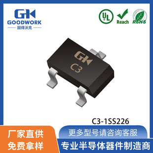 C3-1Ss226 Sot-23 0.1A85V Goodwork Patch Switch Diode