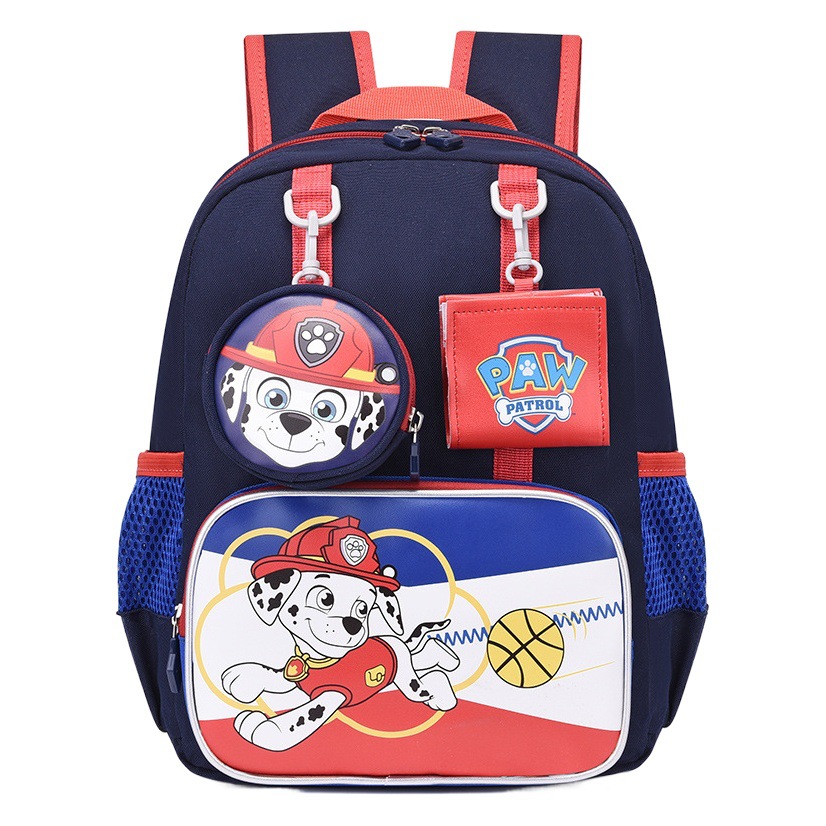 2024 nuevo bolso de escuela de Kindergarten de gran capacidad Spiderman mochila de lana de dibujos animados de comercio exterior equipo mochila de primer grado