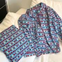 西装领外穿新品全棉家居服