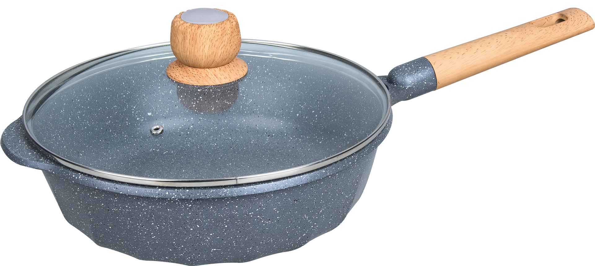 MGC maifan piedra wok hogar sartén antiadherente olla Cocina de Inducción estufa de gas especial antiadherente sartén