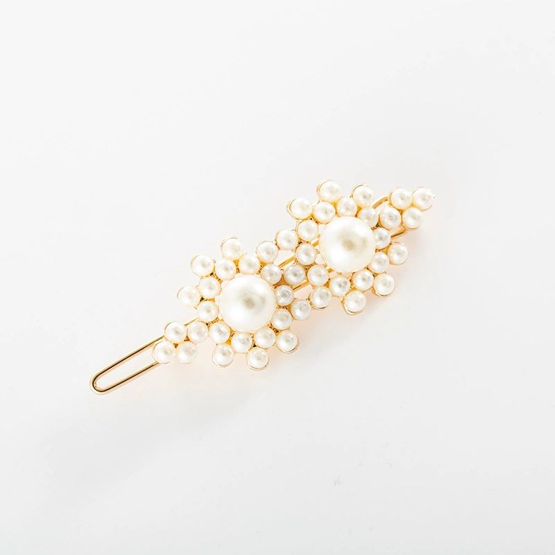 Hairgrip pearl, bangs, Korean style
