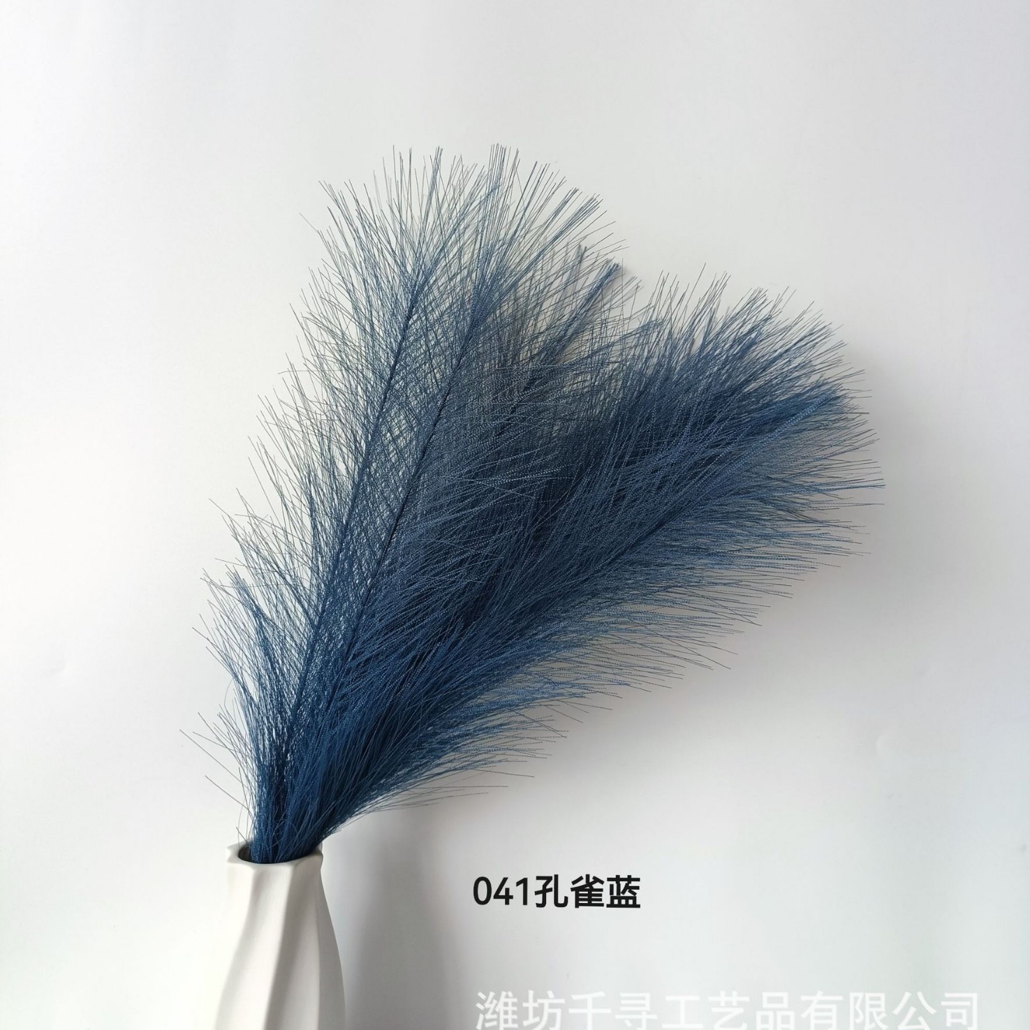 Amazon Venta caliente artificial Reed decoración del hogar artificial pampas hierba fábrica en stock pequeña caña al por mayor