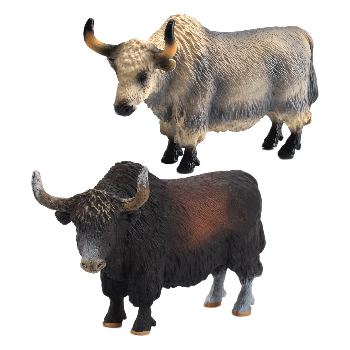 Transfronteriza Amazon simulación animal salvaje Yak modelo Cognición de los niños Tíbet ganado estático juguete decoración sólida
