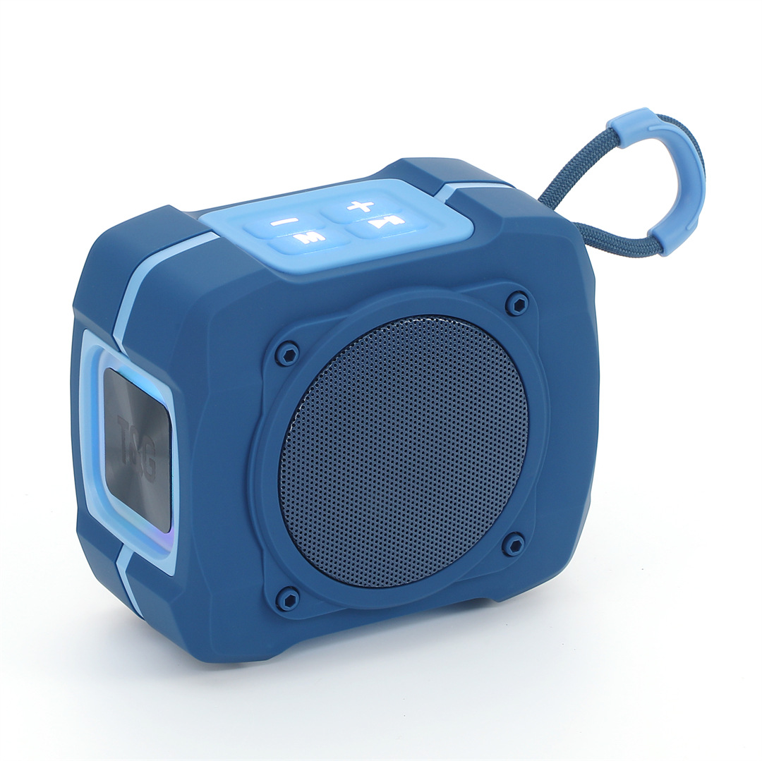 Nuevo TG661 altavoz Bluetooth inalámbrico tarjeta portátil de llamada TWS subwoofer TYPE-C altavoz de regalo de carga