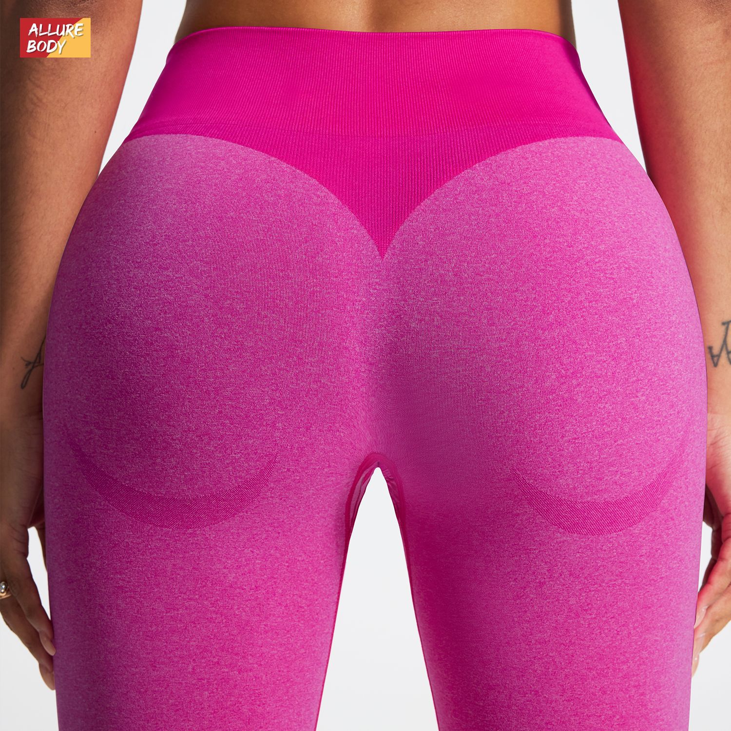 Transfronterizo sin costuras de alta elasticidad pantalon de elevación de caderas miel de pecado pantalon de ejercicio deportivo para mujeres pantalones de yoga secos rápidos