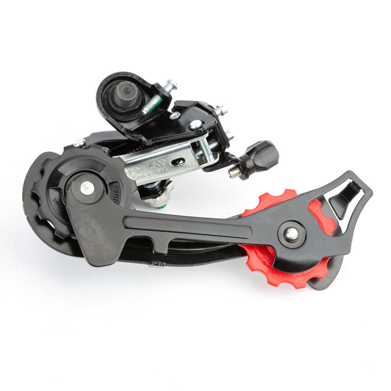 Bicicleta trasera dial bicicleta de montaña de 6 velocidades de 18 velocidades velocidad posicionamiento desviador trasero TZ500 guía de cadena de equitación