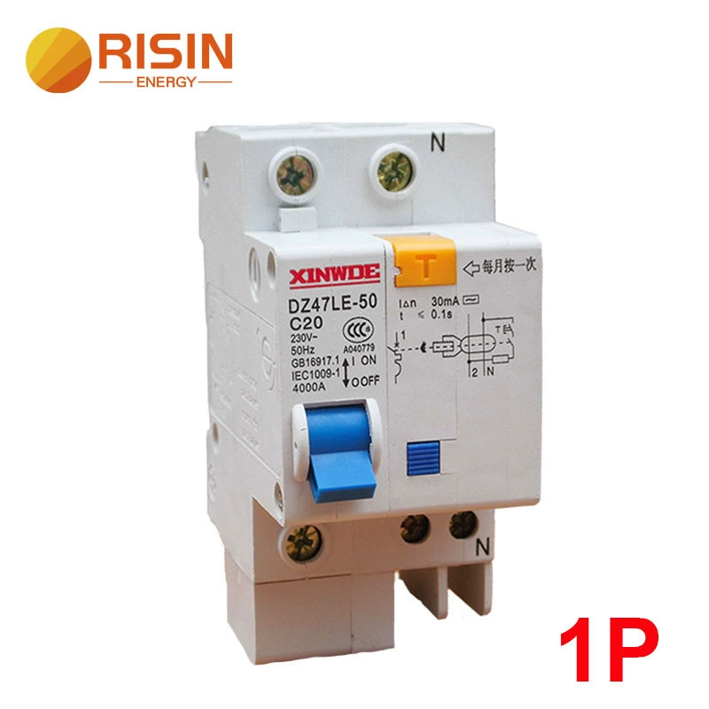 Inventory spot AC 1P 2P 6A-100A 30MA RCBO/RCCB/RCD/ELCB Leakage Router