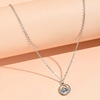 Brand necklace, pendant for beloved, European style, simple and elegant design