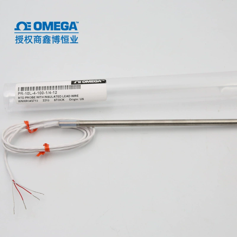 PR-10L-3-100-1/4-6-72 PR-11E-4-100-1/8-4-160 Платиновый резистивный зонд Omega