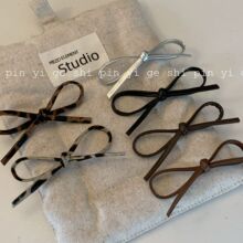 皮质蝴蝶结手机壳配件衣帽鞋袜配饰娃衣视频宠物配饰韩国气质设计