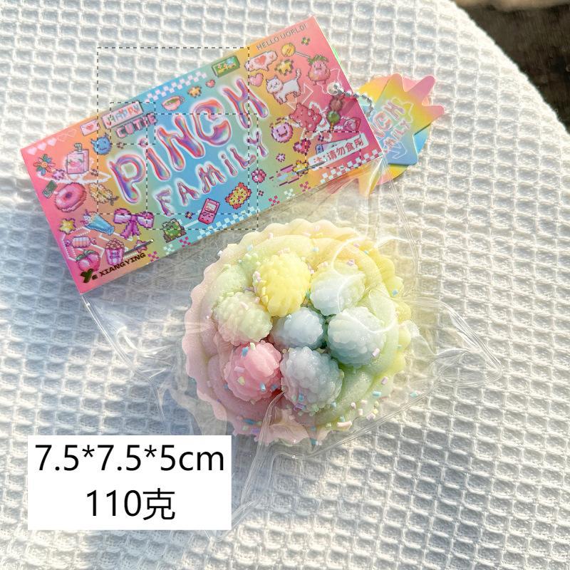 Juguete antiestrés suave tipo donut, un mágico juguete antiestrés suave.