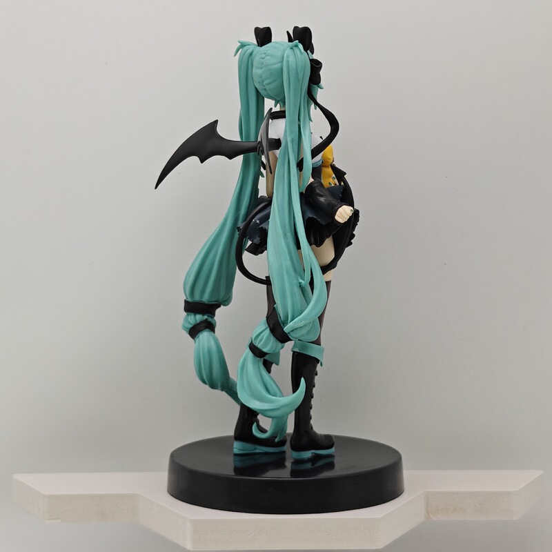 跨境美少女系列小恶魔初音手办小浣熊二次元黑暗天使桌面模型摆件|undefined