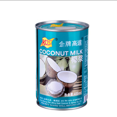 甄想记高达椰浆 KOS高达椰浆奶 整箱400ml*24罐 西米露一件批发邮