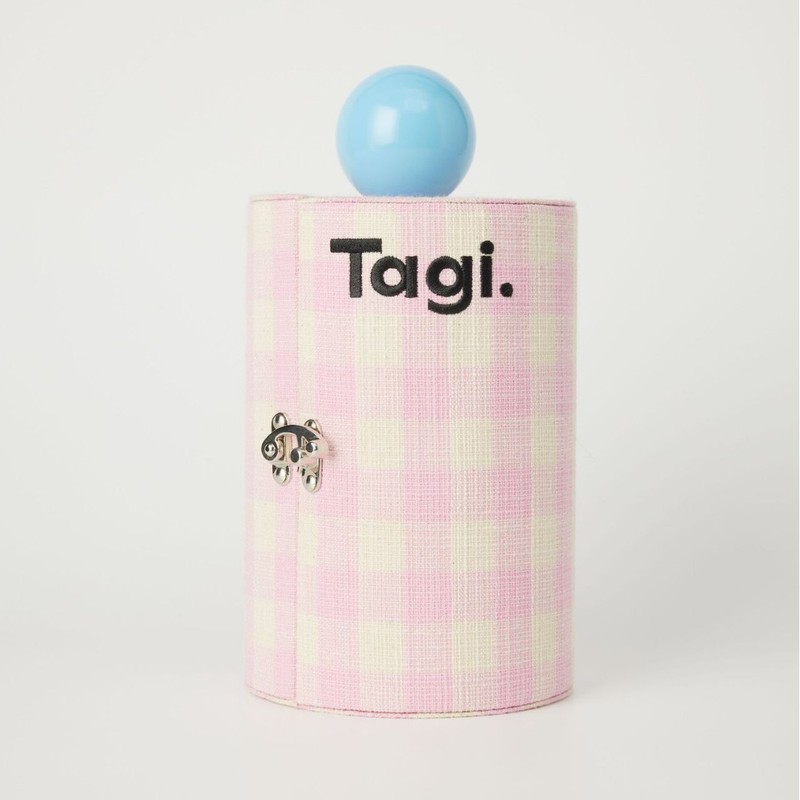 Tagi.新款机灵信号旋转桌面收纳高级复古大容量小众首饰盒化妆包|undefined