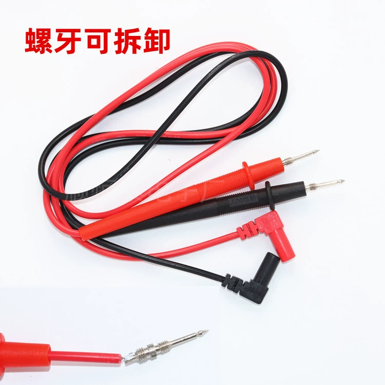 Ручка для постукивания с резьбой Цифровой мультиметр Линия ручка Съемный остроконечный штифт Винт Тестовая ручка Палка