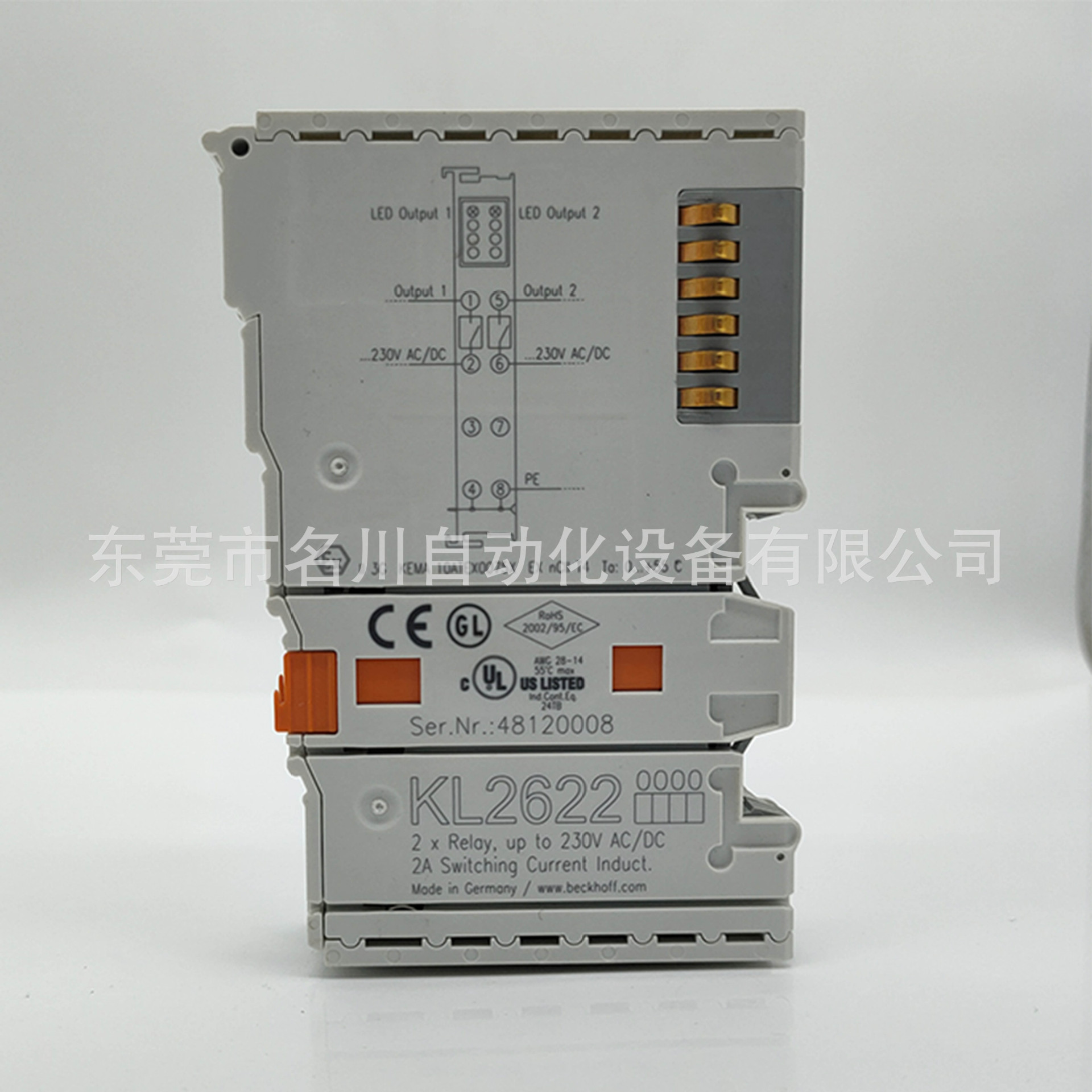 BECKHOFF倍福 KL2622 PLC模块全新仪价出售