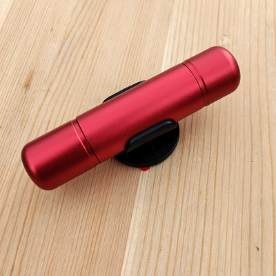 Car window breaker with mobile Qəza çəkici - red