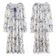 2022 Spring and Autumn New Nightdress Women's Long Sleeve Cute Sweet Girl Loose Pajamas Princess Style Long Dress Home Clothes