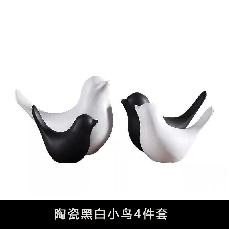 Blanco y negro jarrón de cerámica decoración moderna moda creativa arreglo de flores secas dispositivo de mesa de comedor sala de estar decoración del hogar