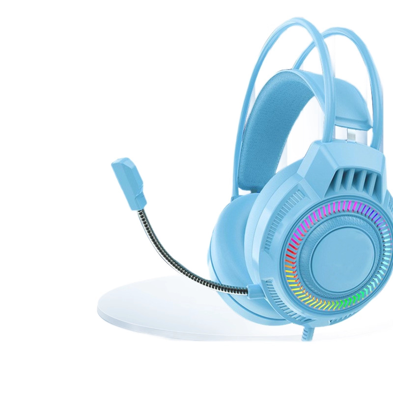 705 auriculares auriculares personalizados para juegos de deportes auriculares RGB auriculares luminosos HD auriculares USB personalizados