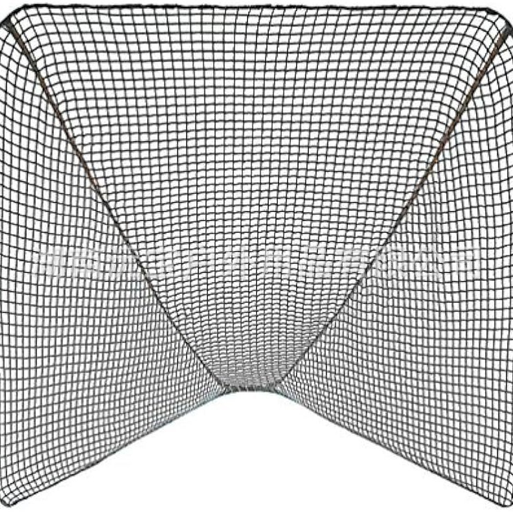 Lacrosse Net 长曲棍球网 - 适合 6'x6'x7' 球门 - 防风雨、抗紫|ru