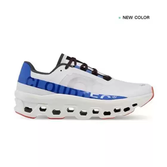 Ang O Run Cloudmonster Generation Monster Shoes Fog White Black Orange Men's and Women's Shoes Lightweight Shock-absorbing Running Shoes sneaker