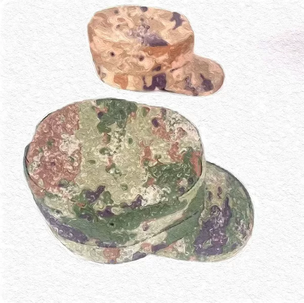 Brand new outdoor men's summer sun protection flat-top hat, military training sports hat, hiking hat, scratch-resistant and wear-resistant work hat