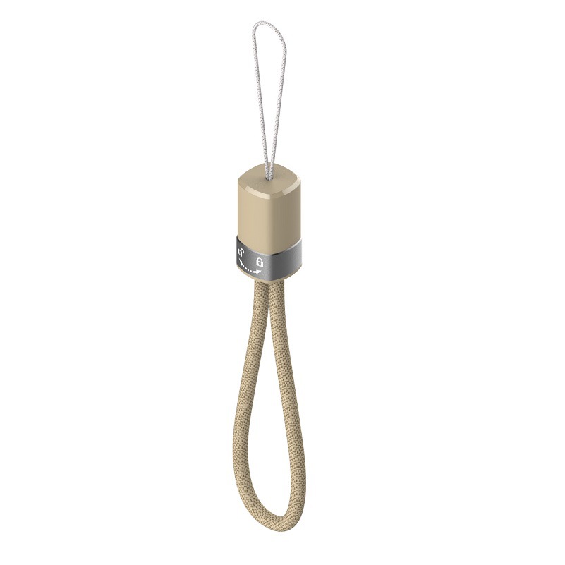 C-C braided round wire 60W milk tea color