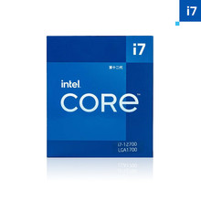 适用PC 英特尔Intel 12代 酷睿 i7-12700 盒装/散片 CPU 处理器