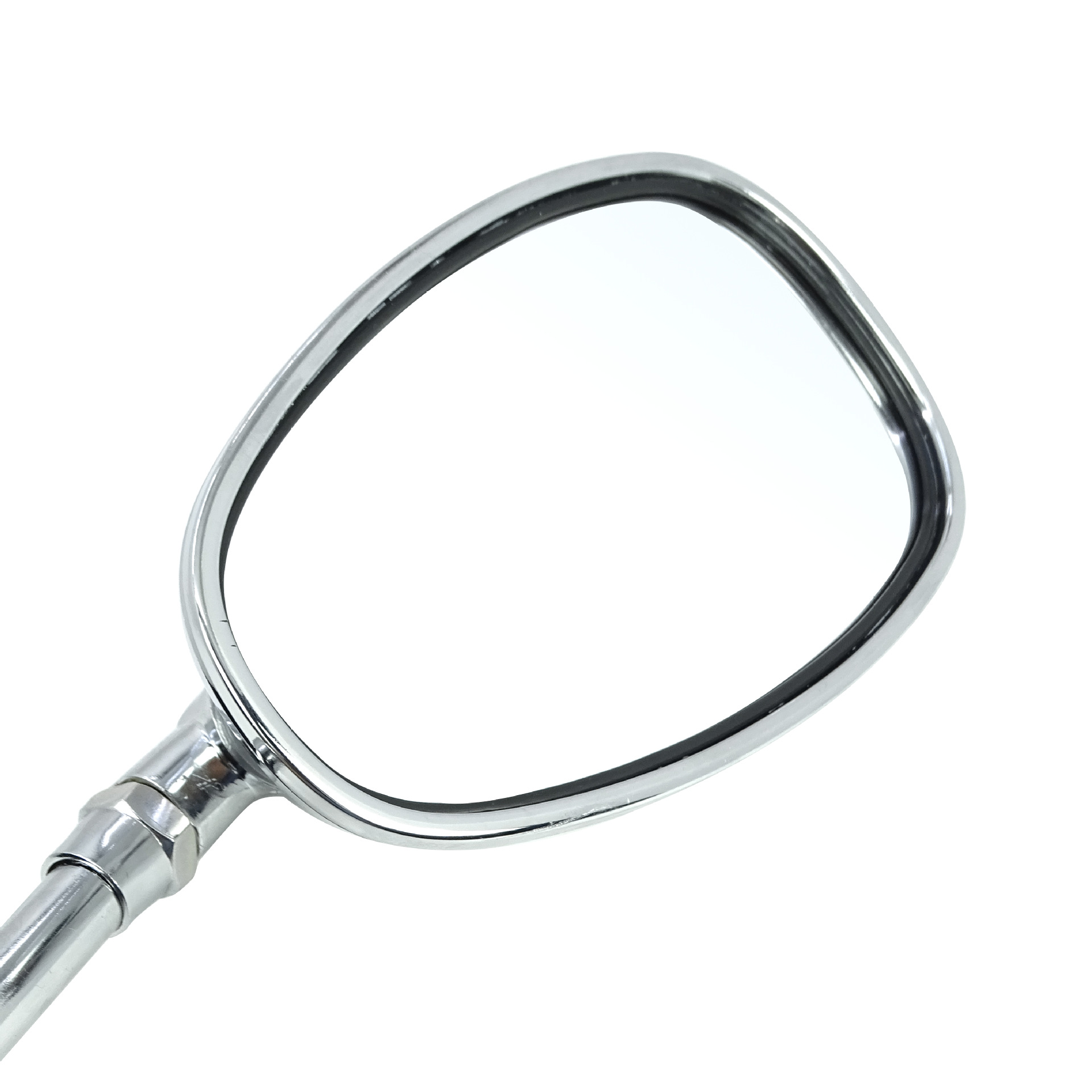 Manufacturer Wholesale Suitable for Haojue 125 Motorcycle Electric Vehicle Modified Electroplated Diamond Leopard Rearview Mirror Reversing Mirror