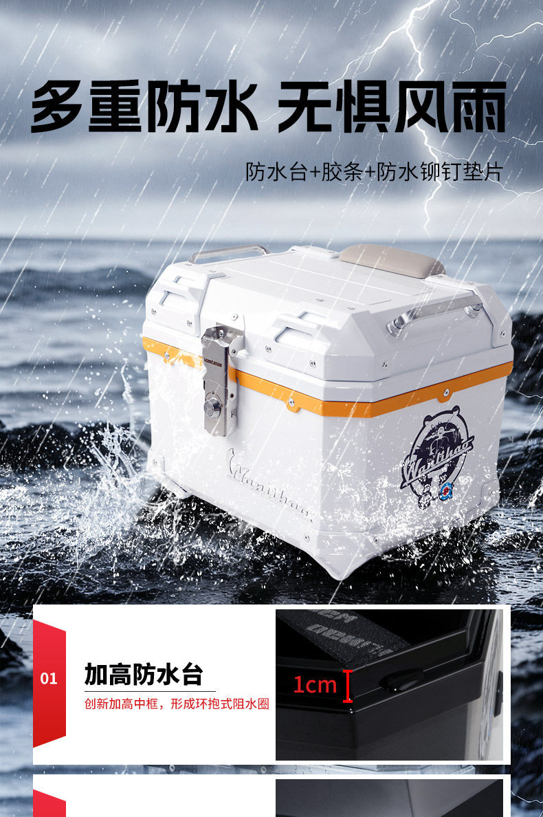 Wanlihao trunk is suitable for Niu K Citi/One motorcycle trunk, scooter, and electric vehicle rear trunk