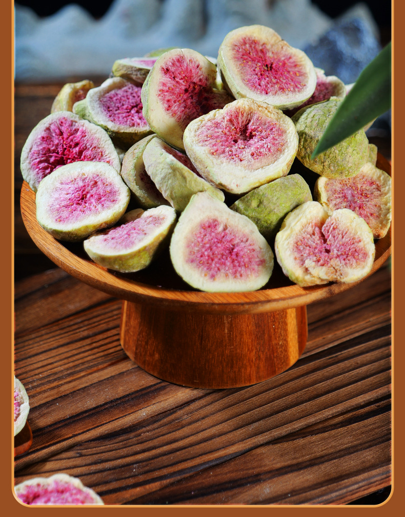 Freeze-Dried Figs Wu Hua Guo Sugar-Free Dried Fruit Snack 100g Bag for Baking and Cake Decoration key features