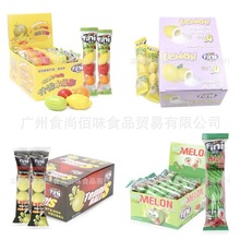 批发西班牙进口Fini菲尼夹心泡泡糖什锦水果造型口香糖零食 20g