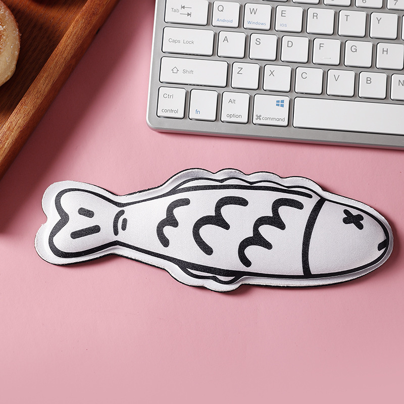 Alfombrillas de ratón transfronterizas, divertidas y variadas, reposamuñecas, alfombrillas de ratón de alta calidad con formas especiales, alfombrillas de ratón de dibujos animados para hombres y mujeres