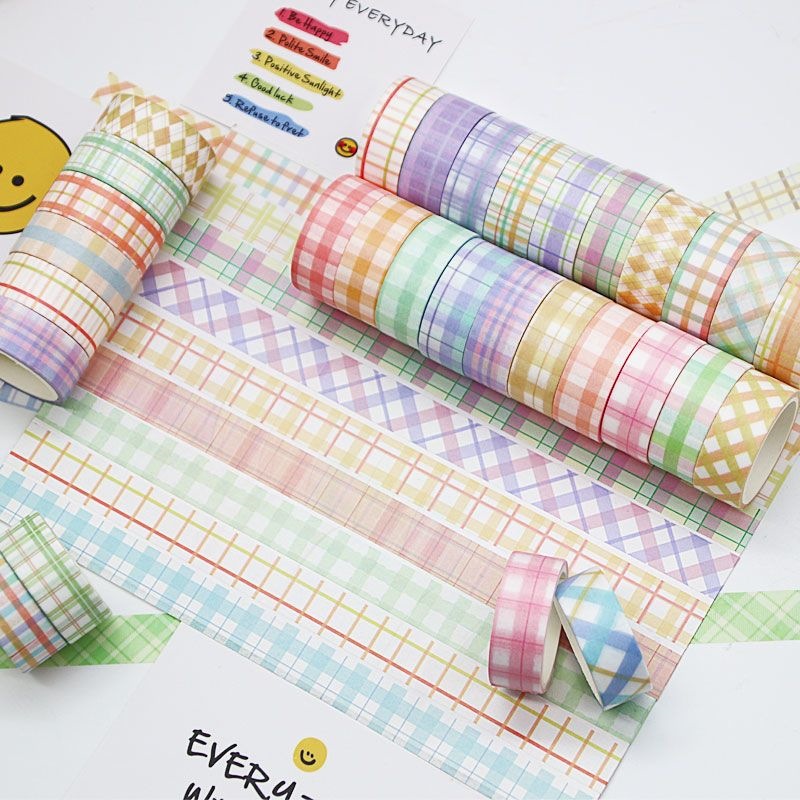 Cintas adhesivas de contabilidad de mano de sal adorables ins pequeños pegatinas decorativas frescas diy estilo idílico control de mano conjunto de cinta adhesiva de contabilidad