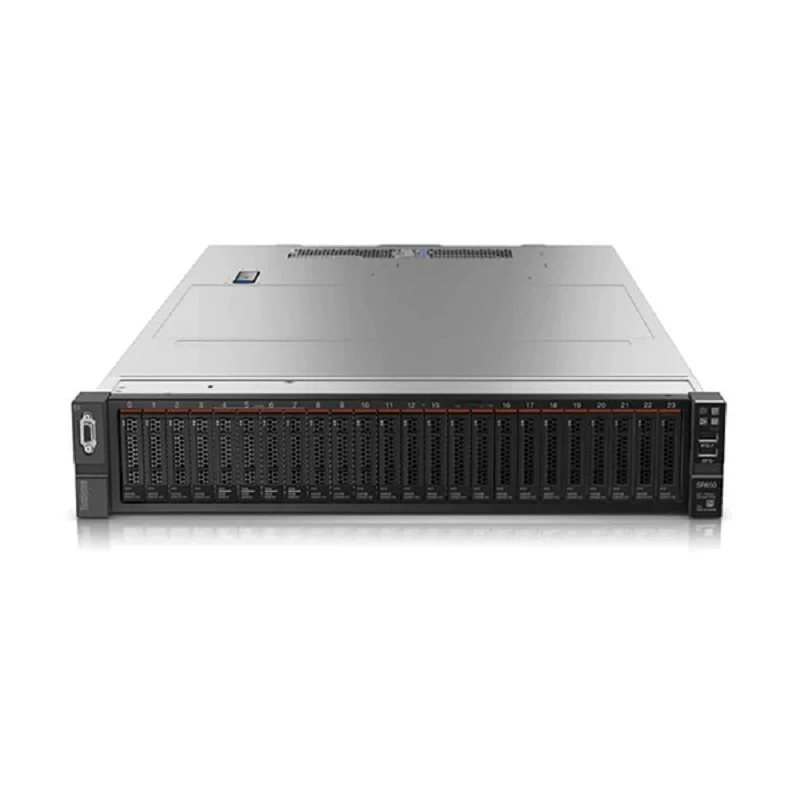 Совместимо с серверной стойкой Lenovo SR650V2 тип rack-как 2U серебристый 4310 24-ядерный сервер