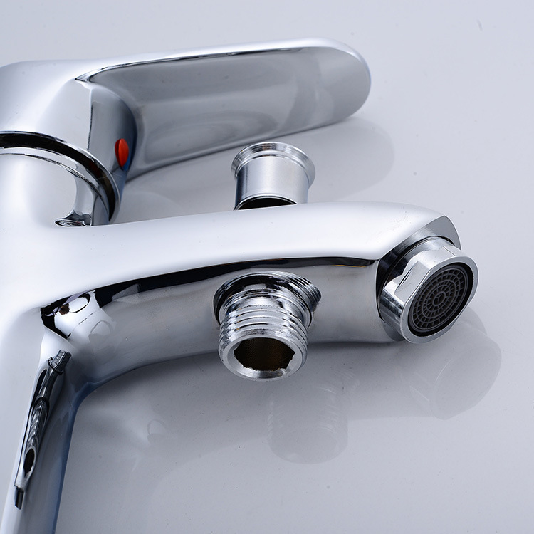 Copper pull-out faucet, washbasin, under-sink, bathroom cabinet, washbasin, sink, cold and hot basin, washbasin, faucet, household undefined