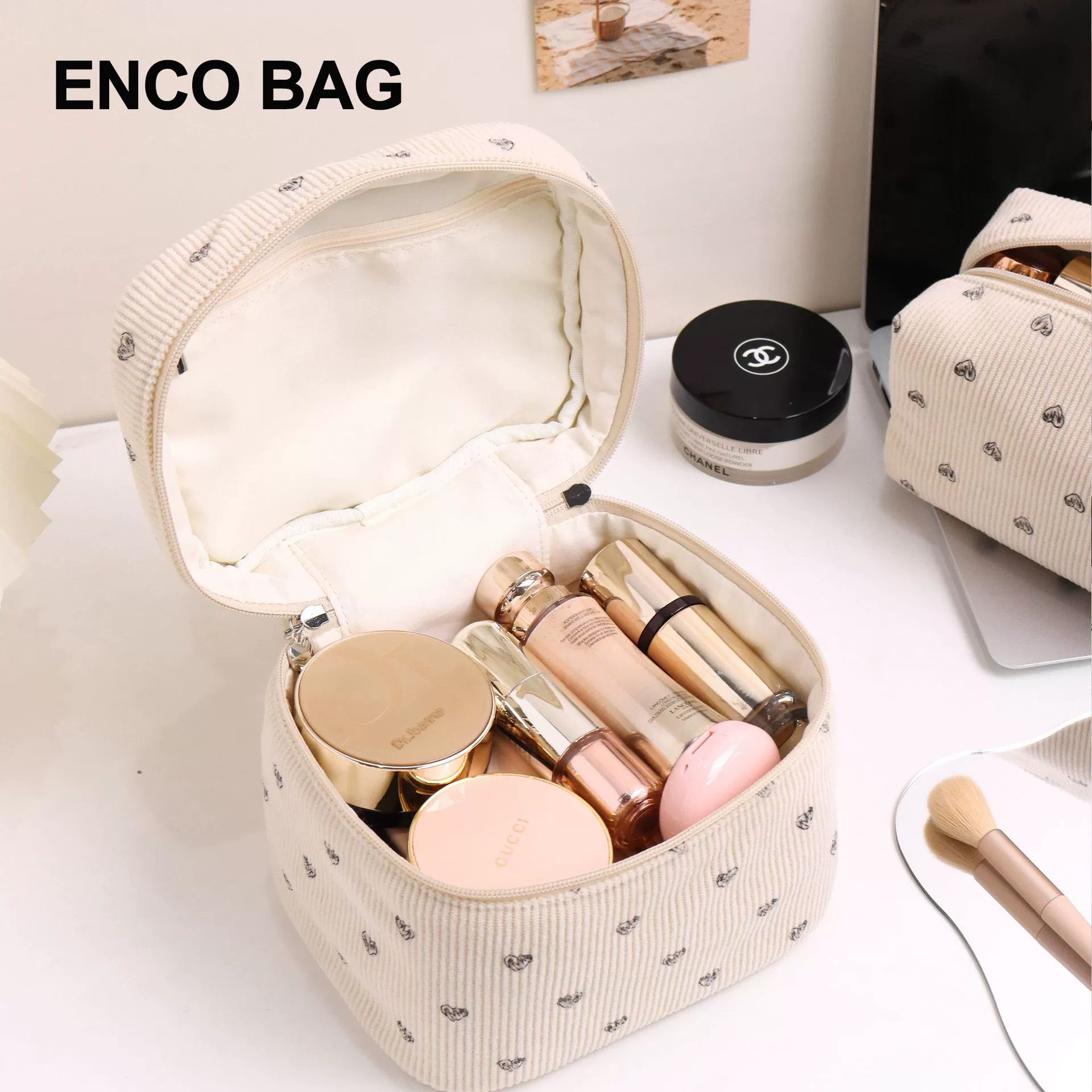 Брендовый косметичка, organizer bag, вместительная сумка, стиль высокого качества