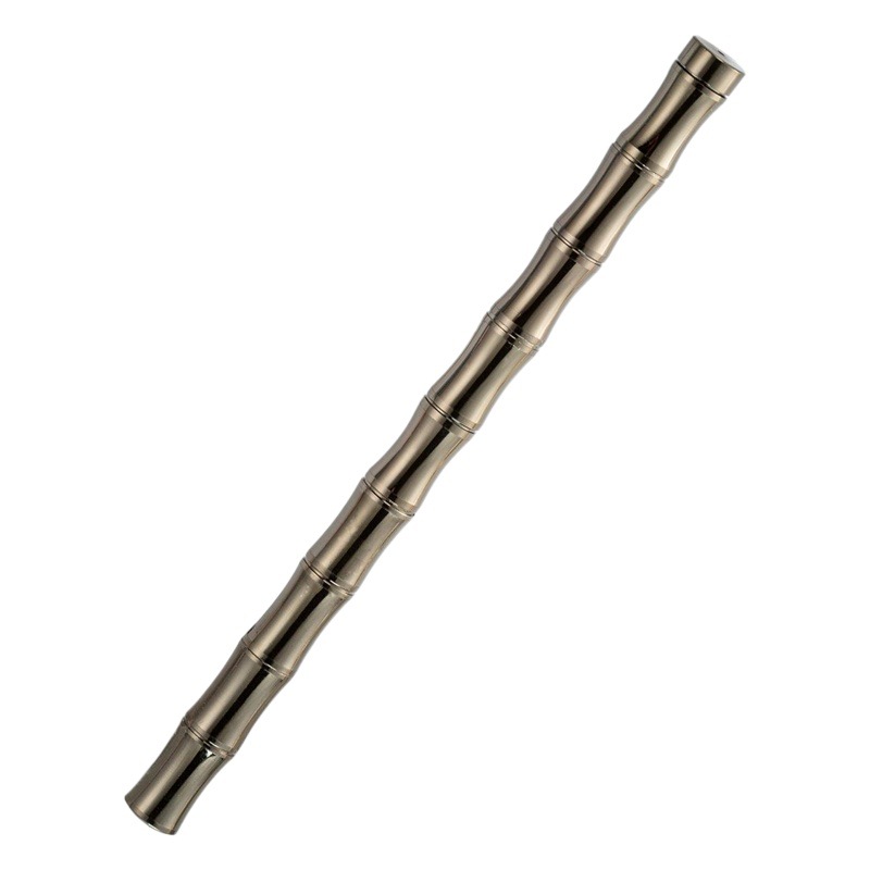 Pluma de latón en stock al por mayor de Oficina Creativa de negocios de latón de bambú firma pluma de agua imprimible logotipo pluma de gel