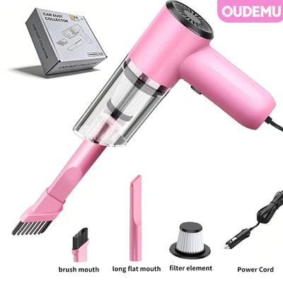 Vacuum Cleaner, Handheld Mini Car: Tozsoranlar - pink-3