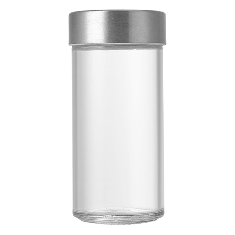Condimento de vidrio botella transfronteriza Cocina barbacoa condimento botella comino en polvo condimento tarro hogar condimento tarro combinación traje