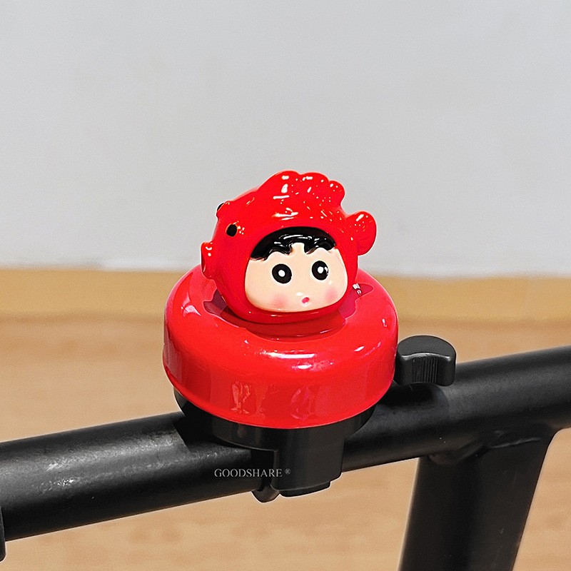 自転車ベルサイクリングハンドルバーホーンかわいい漫画マウンテンバイク子供用スクーターロードバイク装飾アクセサリー|undefined
