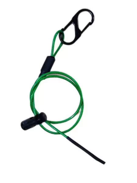 Pickleball storage lanyard, steel wire ball string, portable ball hanging buckle, pickleball accessories
