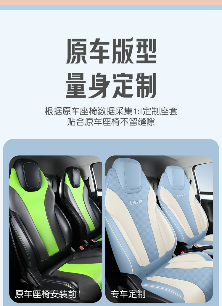 2022 311km Yuan Qi Bo Edition Roewe Kelewe Car Seat Cover All Seasons Suitable for Full Surrounding Cushion Cover