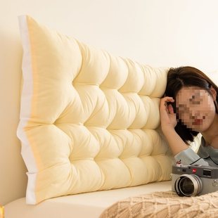 Wholesale Bedside Cushions, Dormitory Pillows, Bed Anti-Collision Large Backrests, Bedroom Long Pillows, Tatami Soft-Packed Waist-Protecting Beds